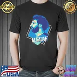 Portrait of liverpool moh salah design shirt