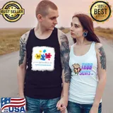 Precious Strong Talented Autism Awareness Month Shirt Tank Top