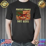 Protect people not guns Gun control Enough is enough Stop end gun violence T-Shirt
