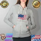 Proud Ultra MAGA Donald Trump Election 2024 45 47 President T-Shirt Full Zip Hooded