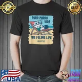 Purr Purra Vida The Feline Life Nicaragua T-Shirt