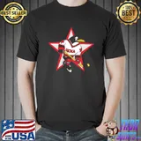 Red penguin 1990s russian penguins shirt