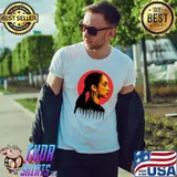 Red sun art sade shirt