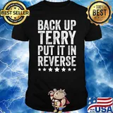 Retro Back Up Terry- Back It Up Terry 4th of July Fireworks T-Shirt