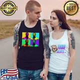 Retro color style snoop dogg rapper Tank Top
