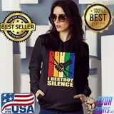 Retro I Destroy Silence Drums T-Shirt Hoodie