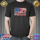 Senior 2023 America Flag USA Patriotic America 4th of July T-Shirt