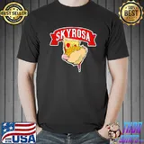 Skyrosa Pizza Sticker shirt
