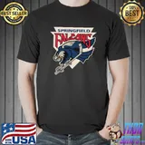 Springfield Falcons Retro Defunct Ice Hockey T-Shirt