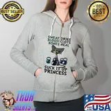 Sweat Dries Blood Clots Bones Heal Suck It Up Princess Cat Shirt Full Zip Hooded