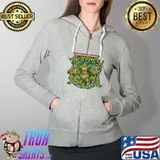 Teenage Mutant Ninja Turtles Art Shirt Full Zip Hooded