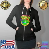 Teenage Mutant Ninja Turtles Pizza Shirt Full Zip Hooded