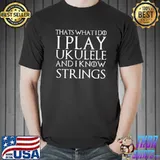 Thats What I Do Play Ukulele Pullover Sweatshirt Essential T-Shirt