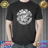 The fish the man the mith the legends father's day fishing Unisex
