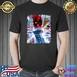 The Power of Glove Rick and Morty Deadpool T-Shirt