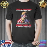 This Is Bigfoot I'd Vot-e For The Bigfoot American Flag Shirt