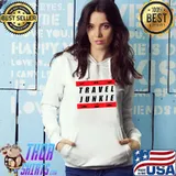 Travel Junkie T-Shirt Hoodie