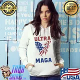 Ultra Maga Eagle America Flag Shirt
