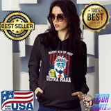 Ultra Maga Proud Pro Trump Happy 4th of July American Flag Premium T-Shirt