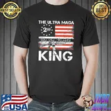 Ultra maga proud ultramaga us American flag shirt