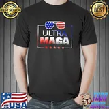 Ultra MAGA Sunglasses American Flag Men Women Patriotic T-Shirt