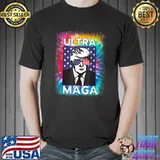 Ultra MAGA Tiedye FunTrump T-Shirt