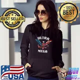 Ultra mega, No baby formula Biden, AMERICAN, FLAG, EAGLE T-Shirt Hoodie