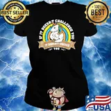 Unicorn fun bodybuilder gift idea for Father's Day and Mother's Day T-Shirt Ladies tee