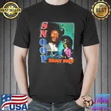 Vintage 90s bootleg snoop dogg rapper shirt