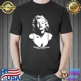 Vintage hollywood Actress Blonde Bmbshell Marilyn monroe T-Shirt