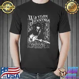 Waylon Jennings Poster Shirt Unisex