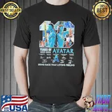 13 years of avatar 20092022 signatures bring back that loving feeling shirt