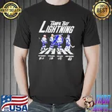 2022 tampa bay lightning abbey road signatures shirt
