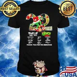 22 how the grinch stole christmas thank for memories signatures shirt