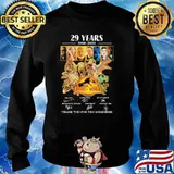 29 years jurassic world 1993 2022 thank for memories signatures s Sweater