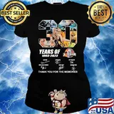 30 years jurassic world 1993 2023 thank for memories signatures s Ladies tee
