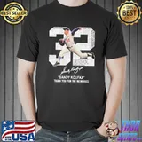 32 Sandy Koufax Thank You For The Memories Shirt