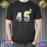 45 squared 2 Donald Trump 2024 for second term shirt