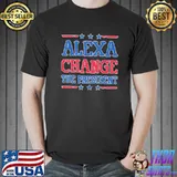 Alexa change the president Trump supporter Joe Biden shirt
