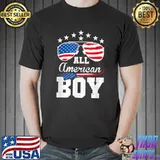 All American Boy 4th of July Matching Family T-Shirt