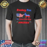AntI Biden the disease destroying America donkey pox shirt