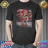 Art marc marquez motor racing shirt