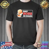 Baby boss on board shirt