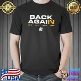 Back again warriors steph curry basketball fan shirt