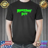 Backstreet boys American vocal group green text shirt