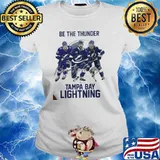 Be The Thunder Tampa Bay Lightning Hockey Signatures Shirt