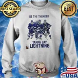 Be The Thunder Tampa Bay Lightning Hockey Signatures Shirt Sweater