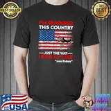 Biden Bike Bicycle Running The Country is Like Riding a Bike retro T-shirt