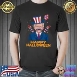 Biden Confused Hppay Halloween Merry 4th Of July fireworks T-Shirt