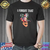 Biden falling off bike meme, funny joe Biden riding bicycle T-Shirt